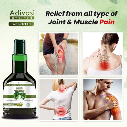 Adivasi Pain Relif Oil (Pack of 2)