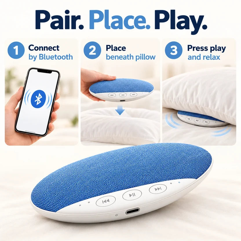 Bluetooth Pillow Speaker for Sleeping